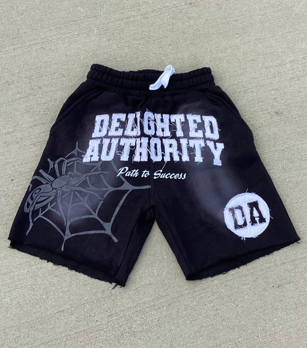 Black Spider Shorts