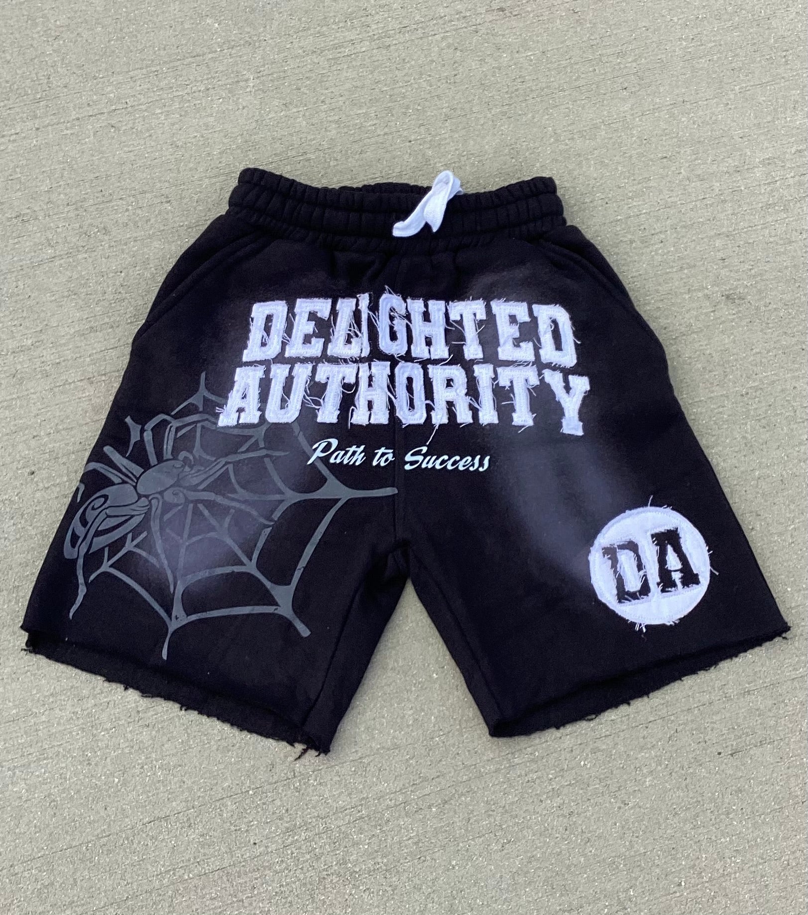 Black Spider Shorts