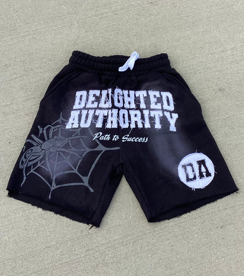 Black Spider Shorts