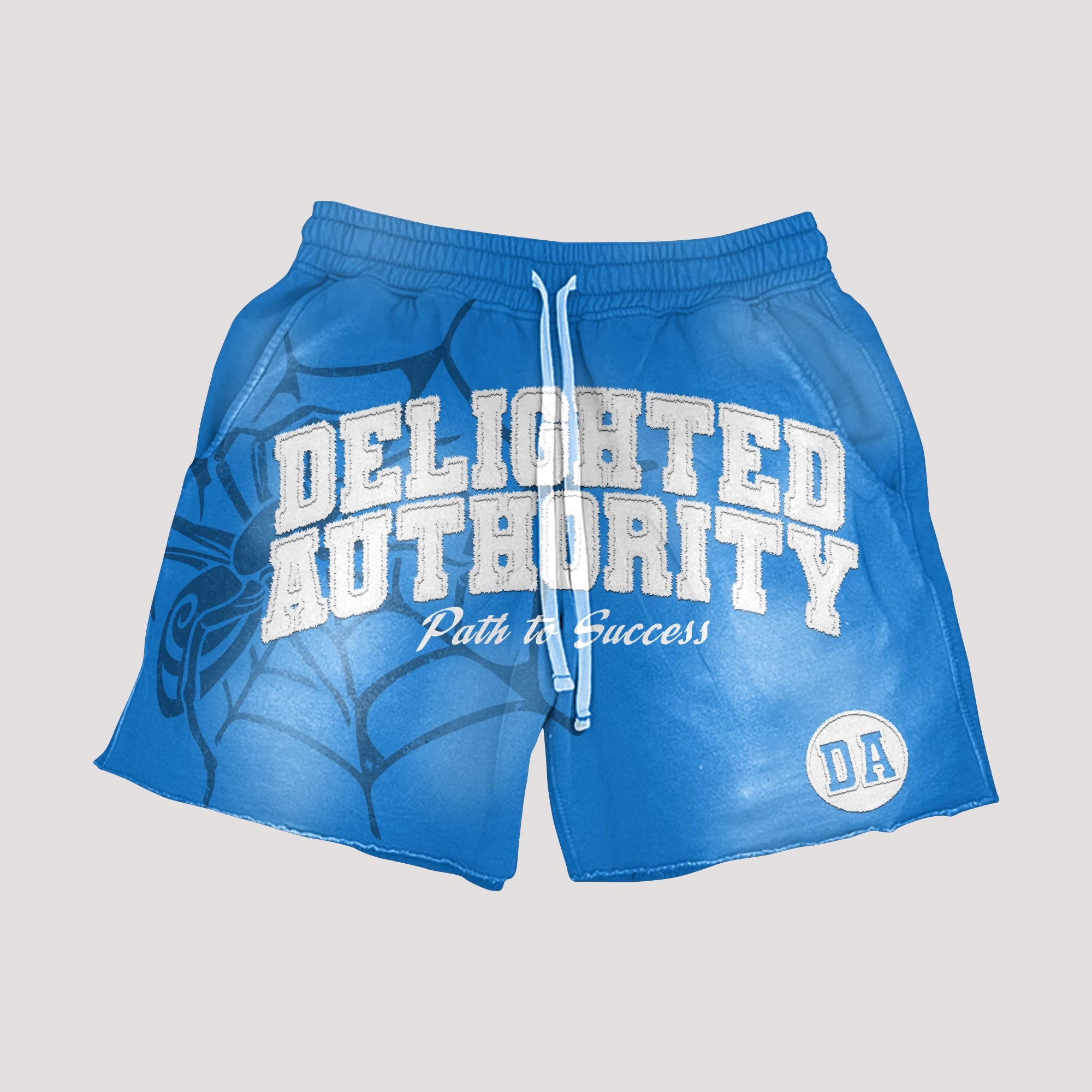 Blue Spider Shorts