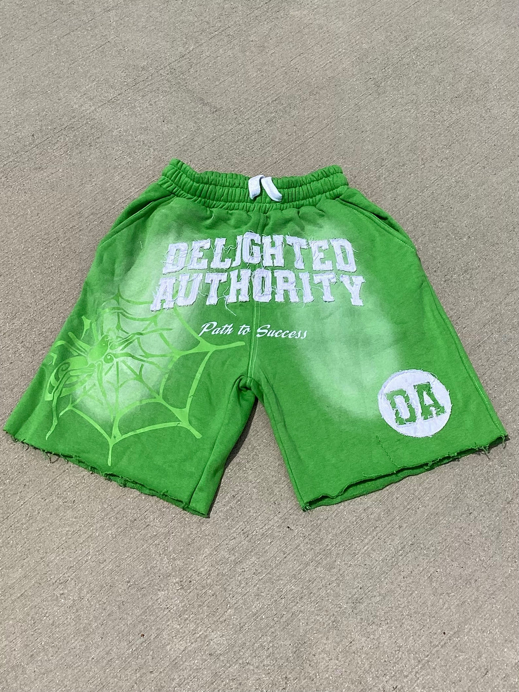 Green Spider Shorts