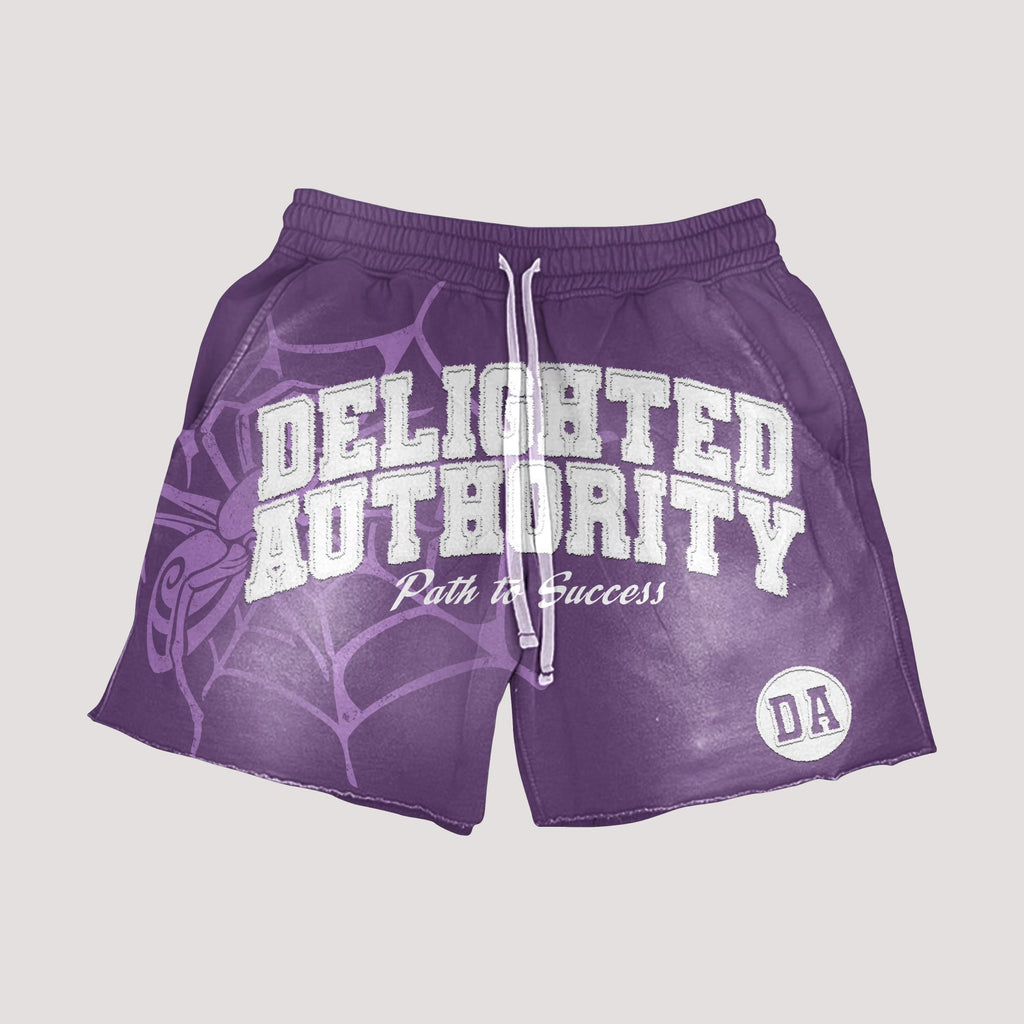 Purple Spider Shorts