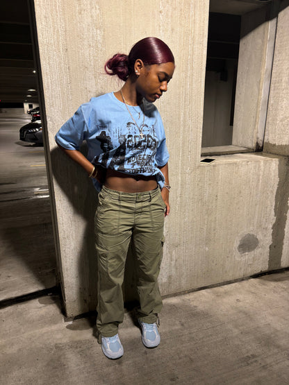 Blue DA Graffiti Tee
