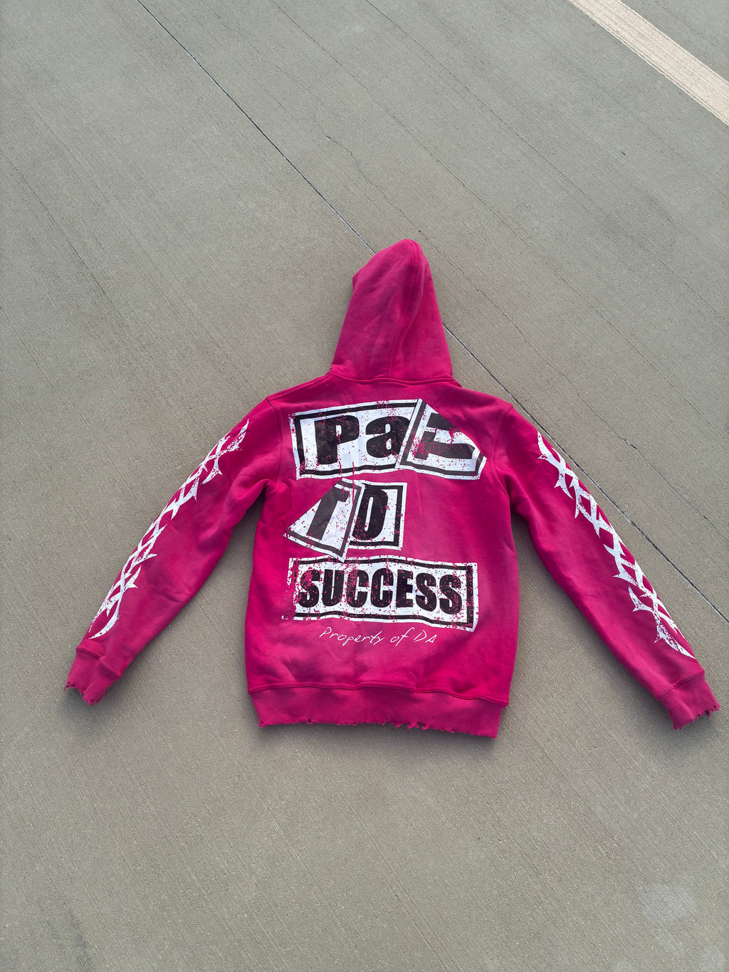 Pink Property of Zip Up Jacket