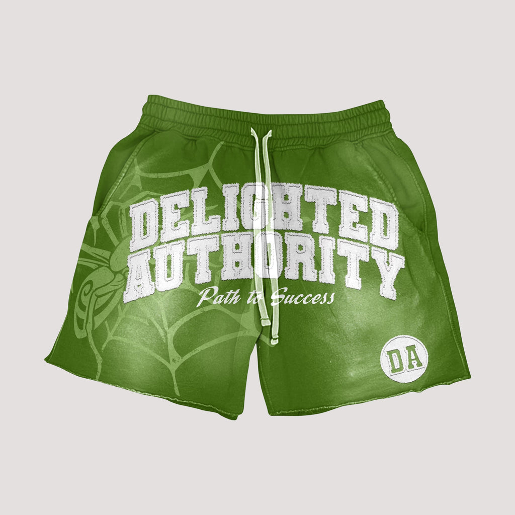 Green Spider Shorts