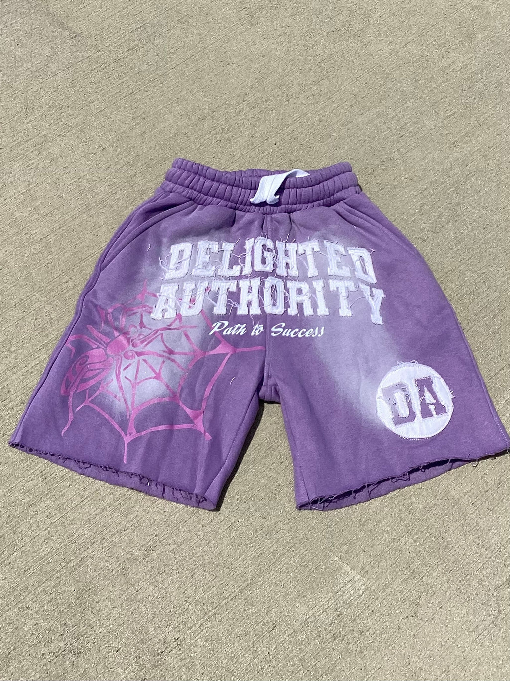 Purple Spider Shorts