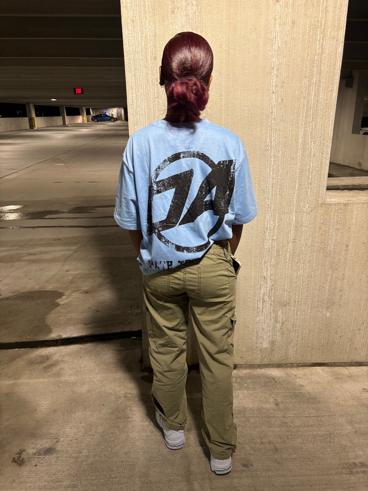 Blue DA Graffiti Tee