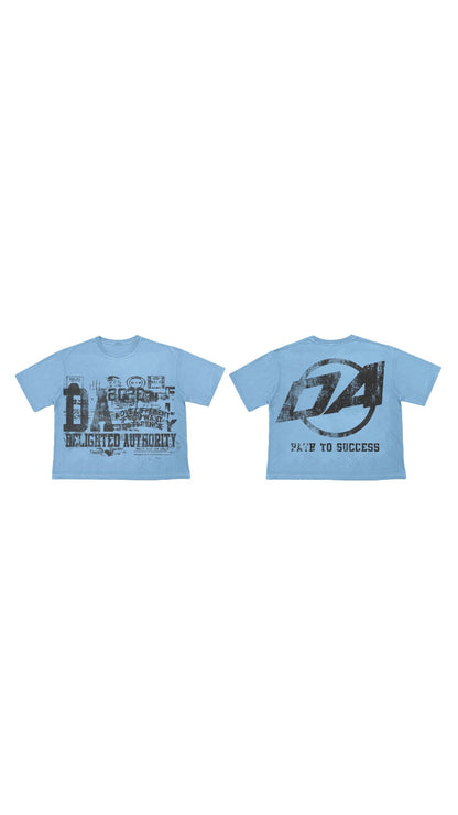 Blue DA Graffiti Tee